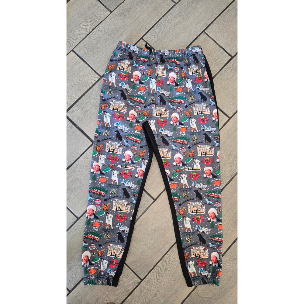 National Lampoons Christmas Vacation Joggers Clark Griswold Holiday Pants 2XL